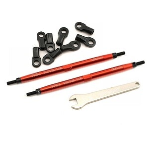 Traxxas Toe links Revo (Tubes red-anodized) TRA5338R