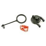 Traxxas Pull ring (2) fuel tank cap (1)/ engine shut-off clamp (1) TRA5367