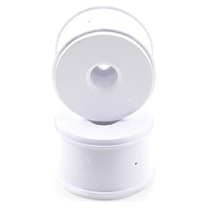 Traxxas Wheels dished 3.8 (white) (2) (use with 17mm splined wheel hubs and nuts part #5353X)