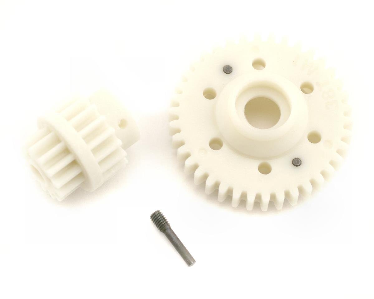 Traxxas Gear set 2-speed wide ratio (2nd speed gear 38T 13T-18T input gears hardware) TRA5384
