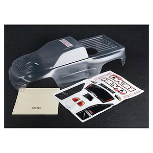 Traxxas Revo 3.3 (Clear Requires Painting) with Window Lights Grille Decal Sheet Body Pre-Painted