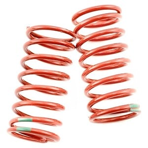 Traxxas Spring shock (GTR) (3.5 rate green) (std. rear 90mm) TRA5438