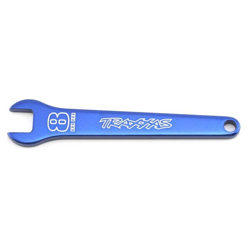 Traxxas Flat wrench 8mm (blue anodized aluminum) TRA5478
