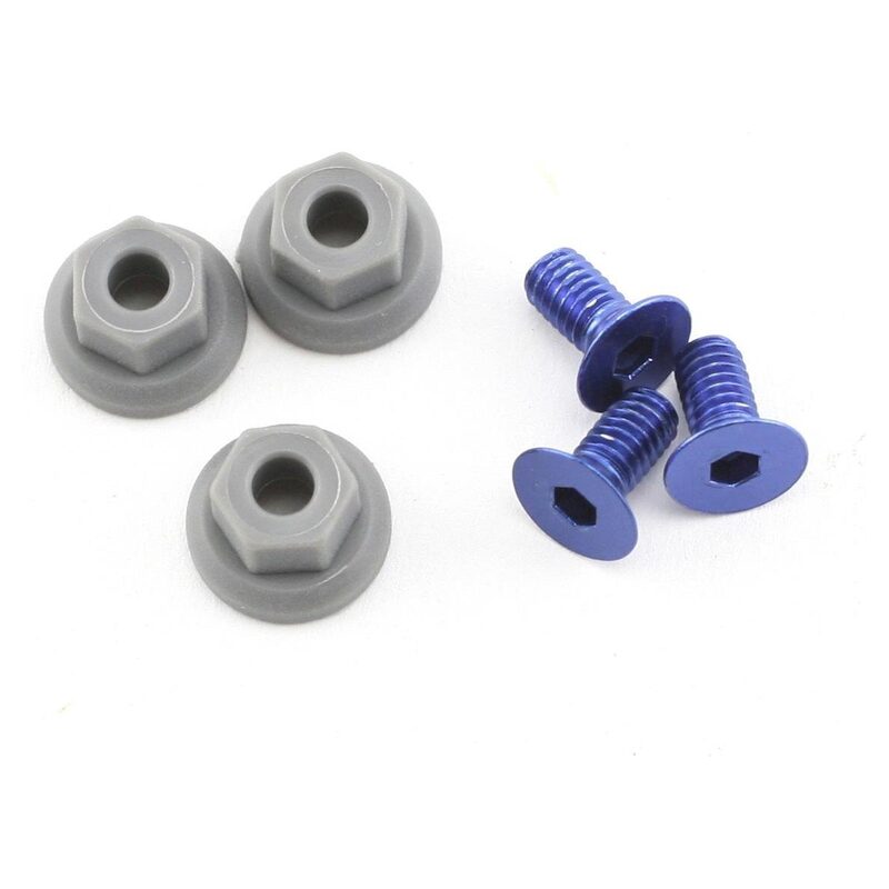 Traxxas Wing mounting hardware (4x8mmCCS (aluminum)(3)/ 4x7mm flanged NL (3) TRA5512 - tra5512-jpg Traxxas Wing mounting hardware (4x8mmCCS (aluminum)(3)/ 4x7mm flanged NL (3) TRA5512