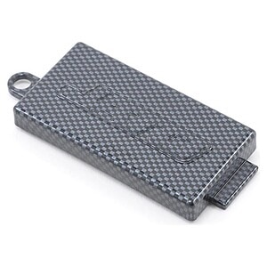 Traxxas Receiver cover (chassis top plate) Exo-Carbon finish TRA5524G