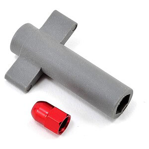 Traxxas Antenna crimp nut aluminum (red-anodized)/ antenna nut tool TRA5526R