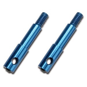 Traxxas Wheel spindles front 7075-T6 aluminum blue-anodized (left and right) TRA5537X