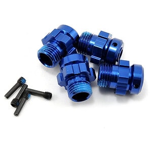 Traxxas Wheel Hub Splined 17mm 6061-T6 Alum (Blue) (4) TRA6469