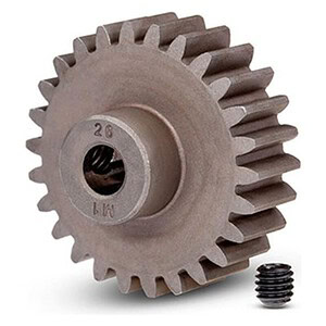 Traxxas Gear 26-T pinion (1.0 metric pitch) (fits 5mm shaft)/ set screw TRA6497
