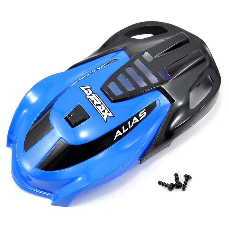 Traxxas Canopy Alias blue/ 1.6x5mm BCS (self-tapping) (3) TRA6612 - tra6612-jpg Traxxas Canopy Alias blue/ 1.6x5mm BCS (self-tapping) (3) TRA6612