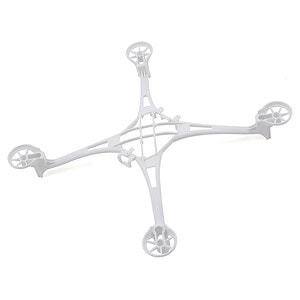 Traxxas Main frame (white)/ 1.6x5mm BCS (self-tapping) (4) TRA6623A