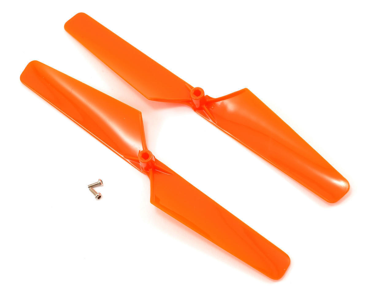 Traxxas Rotor blade set orange (2)/ 1.6x5mm BCS (2) TRA6630