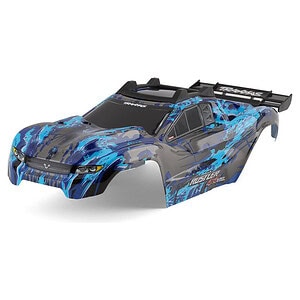 Traxxas Rustler 4x4 VXL Solar Flare (Painted - Decals Applied - Clipless Mounts) Body Pre-Painted