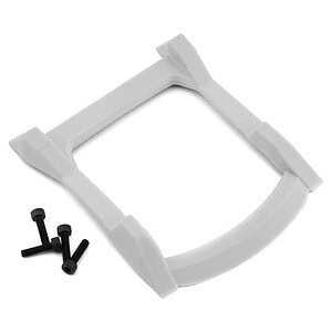 Traxxas Skid plate roof (body) (white)/ 3x12 CS (4) TRA6728A