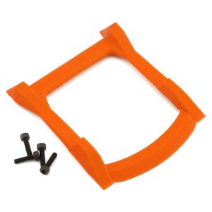 Traxxas Skid plate roof (body) (orange)/ 3x12 CS (4) TRA6728T