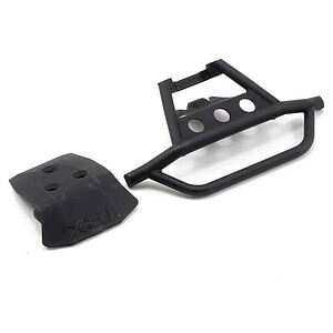 Traxxas Bumper front/ skidplate front (black) TRA6735