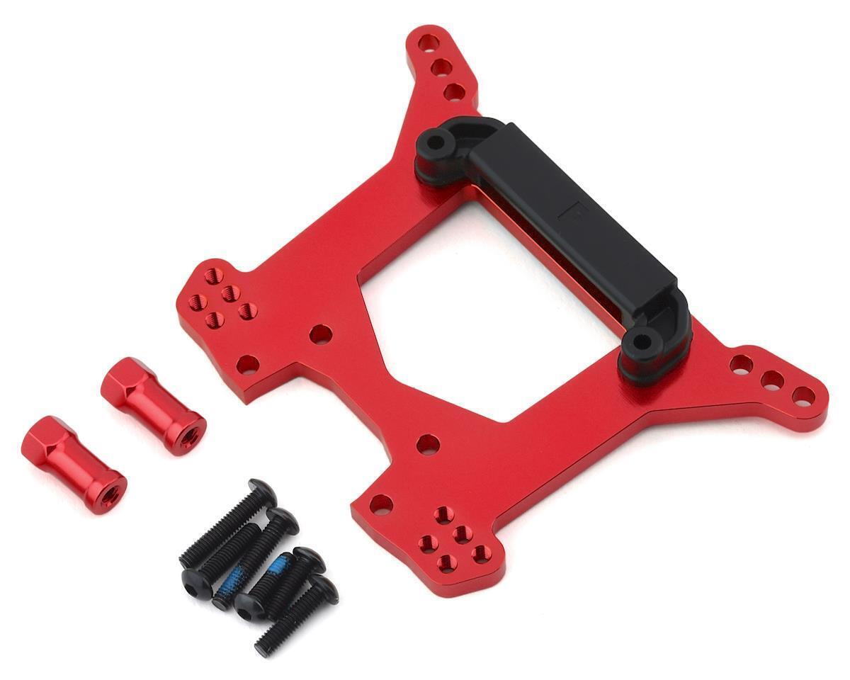 Traxxas Shock tower rear 7075-T6 aluminum (red-anodized) (1)/ body mount bracket (1) TRA6738R - tra6738r-jpg Traxxas Shock tower rear 7075-T6 aluminum (red-anodized) (1)/ body mount bracket (1) TRA6738R