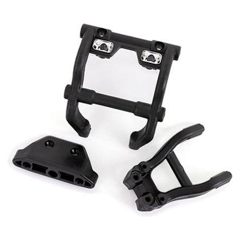 Traxxas Wheelie Bar Mounts / Rear Skidplate (Fits 4WD Stampede) TRA6777X - tra6777x-jpg Traxxas Wheelie Bar Mounts / Rear Skidplate (Fits 4WD Stampede) TRA6777X