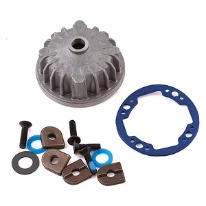 Traxxas Center Differential Housing (Aluminum) w/Gaskets TRA6781