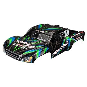 Traxxas Slash 4X4 Green (Painted Decals Applied) Body Pre-Painted