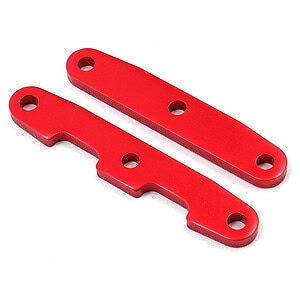 Traxxas Bulkhead tie bars front and rear aluminum (red-anodized) TRA6823R