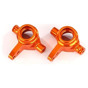 Traxxas Steering blocks 6061-T6 aluminum (orange-anodized) left and right TRA6837A