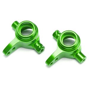 Traxxas Steering blocks 6061-T6 aluminum (green-anodized) left and right TRA6837G