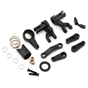 Traxxas Steering Bellcranks w/Servo Saver - Spring & Horn TRA6845X