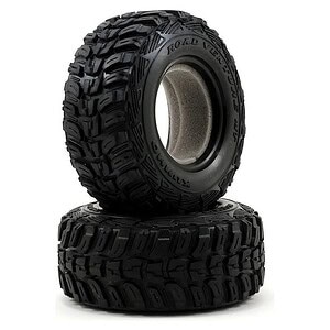 Traxxas Tires Kumho (dual profile 4.3x1.7- 2.2/3.0) (2)/ foam inserts (2)