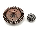 Traxxas Ring gear differential/ pinion gear differential (rear) TRA6879