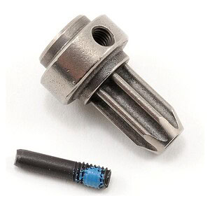 Traxxas Drive hub front hardened steel (1)/ screw pin (1) TRA6888X