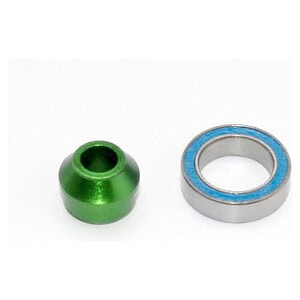 Traxxas Bearing Adapter 6061-T6 Aluminum (Green) w/10x15x4mm Bearing TRA6893G