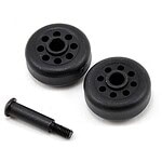 Traxxas Wheels (2)/ axle (1) (for wheelie bar #6978)