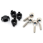 Traxxas Pivot balls (4)/ pivot ball caps (4) TRA7033