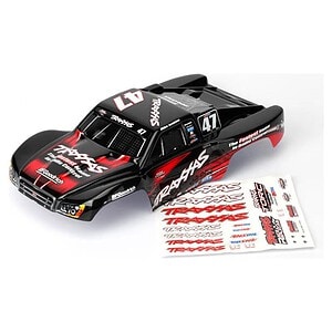 Traxxas Mike Jenkins #47 1/16 Slash (Painted Decals Applied) Body Pre-Painted