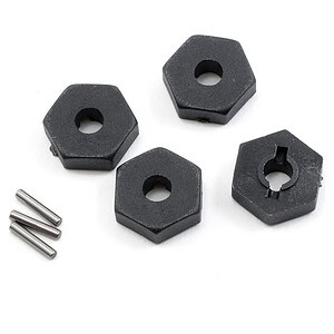 Traxxas Wheel hubs hex (4)/ axle pins (1.5x8mm) (4) TRA7154