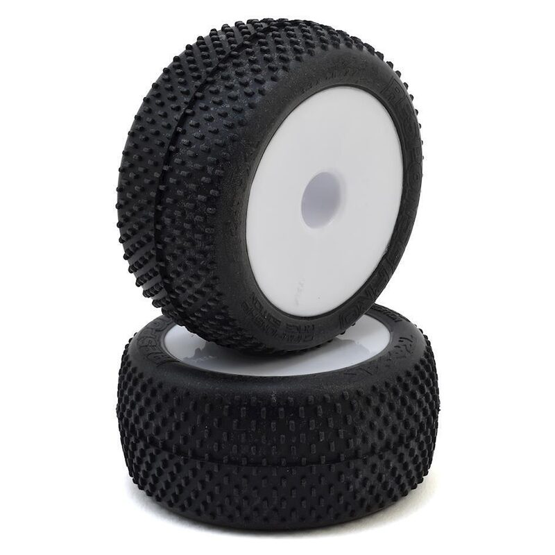 Traxxas Tires and wheels assembled glued (white dished 2.2 wheels Response Pro 2.2 tires foam inserts) (2) - tra7175-jpg Traxxas Tires and wheels assembled glued (white dished 2.2 wheels Response Pro 2.2 tires foam inserts) (2)
