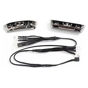 Traxxas LED Lights Harness (4 Clear 4 Red) w/Bumpers TRA7186