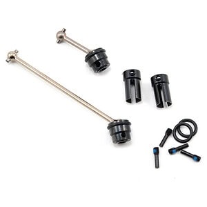 Traxxas Driveshafts center (steel constant-velocity) front (1) rear (1) (fully assembled) TRA7250R