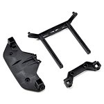 Traxxas Body mounts front and rear/ body post rear (1) TRA7415X