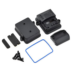 Traxxas Box receiver (sealed)/ foam pads/ 2.5x12mm CS (2)/ 3x6mm CS (2)/ 3x12mm BCS (2) TRA7424