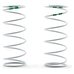 Traxxas Spring shock white (GTR long) (0.653 rate green) (1 pair) TRA7441
