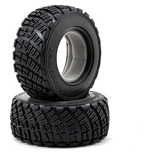 Traxxas Tires gravel pattern S1 compound (2)/ foam inserts (2)