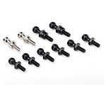 Traxxas Pivot balls black (6) silver (2) black (long) (2) TRA7540X