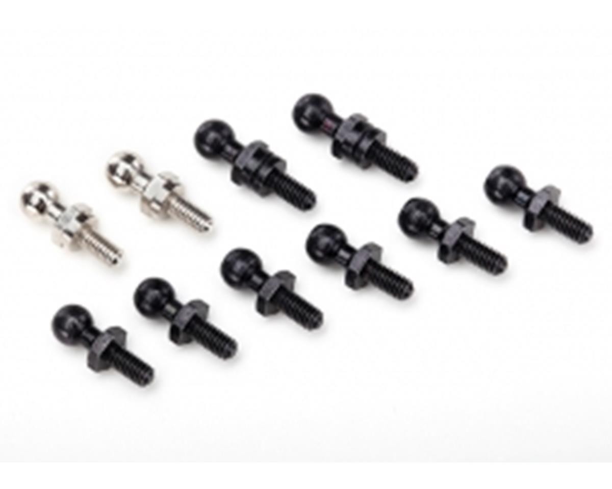 Traxxas Pivot balls black (6) silver (2) black (long) (2) TRA7540X