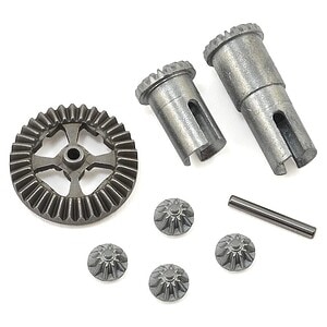 Traxxas Metal Differential Gear Set (Output Gears - Spider Gears - Ring Gear) TRA7579X