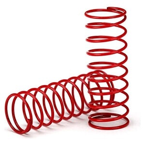 Traxxas Spring shock (red) (GTR) (0.412 rate) (1 pair) TRA7667