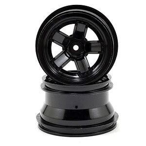 Traxxas Wheels Teton (black) (2)