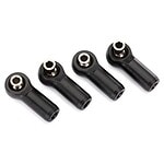 Traxxas Rod Ends (4) w/Steel Pivot Balls (Replacement for #7748/8542 Series) TRA7797