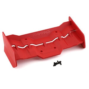 Traxxas Wing red/ 4x12mm FCS (4) TRA7821R